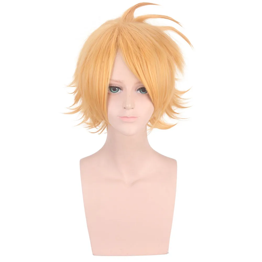 Парики для косплея из синтетических волос для мужчин и женщин Boku no Hero Academy Kaminari Denki, вечерние парики для ролевых игр