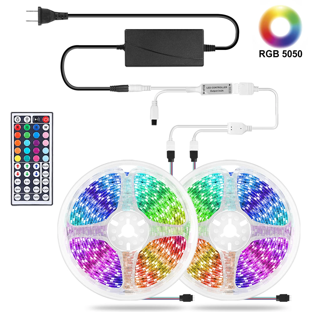 Светодиодный светильник для кухни под шкаф s Шкаф лампа 10 м 5 RGB подсветка в