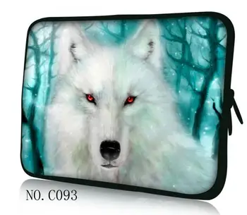 

9.7 10 10.1 11.6 12 13 13.3 14 14.4 15 15.6 17 17.3 Wolf laptop bag netbook sleeve case notebook cover pouch For HP ASUS Acer
