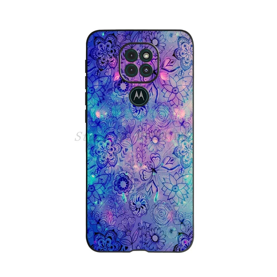 Floral Printed Soft Silicone Phone Cover