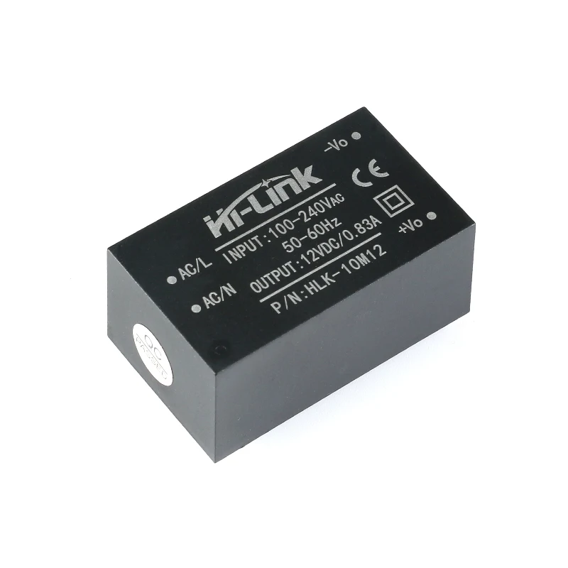 AC-DC изолированный импульсный модуль питания 220v 5 V/10 W 2A понижающий модуль питания преобразователь переменного тока DC HLK-10M05 HLK-10M12