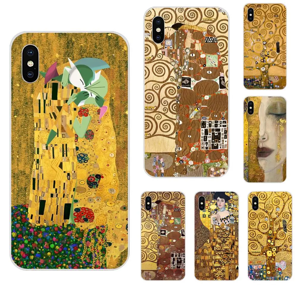 

Art Gustav Klimt Tree Of Life Soft Mobile Phone For Huawei Honor Mate 7 7A 8 9 10 20 V8 V9 V10 G Lite Play Mini Pro P Smart