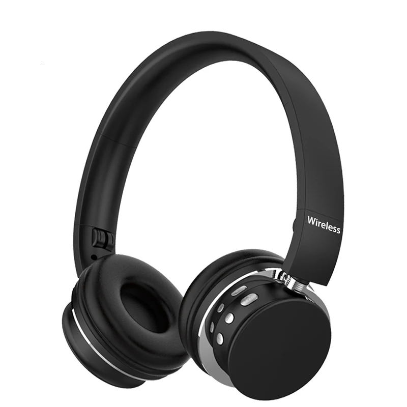 UBeamer M9 наушники мини наушники Bluetooth 4,2 вращающаяся Складная гарнитура сабвуфер Спортивная Adjustion FM радио для iphone 8 Plus - Цвет: Black