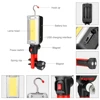 LED Work Light Powerful Portable Lantern Hook Magnet Camping Lamp COB USB Rechargeable 18650 Flashlight Torch Waterproof ► Photo 2/6