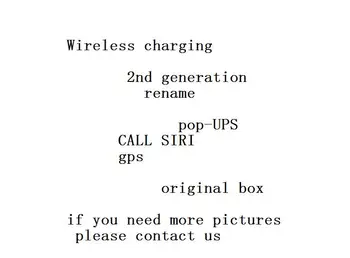 

1pcs/Abdo TWS 2nd 1536u Bluetooth Wireless Earphone Renamed+Wireless charging +GPS+Ear Detection+Po p up+Real Battery Earbud TWS