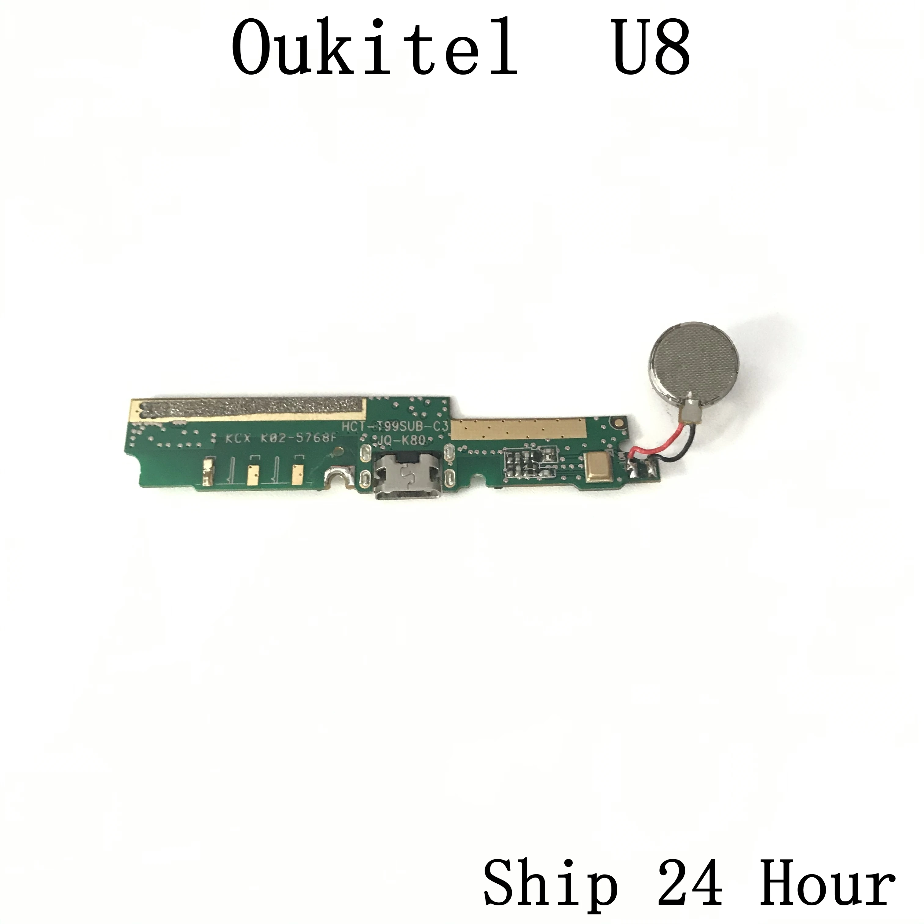 Oukitel U8 используется USB разъем плата зарядки+ вибрационный мотор для Oukitel U8 ремонт починка Часть Замена
