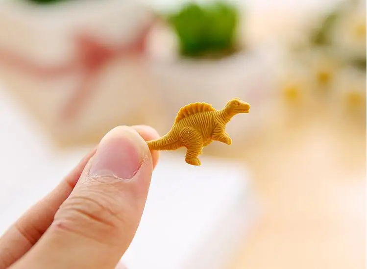 Ластик для животных Kawaii динозавр яйца резиновый мультяшный стильный ластик креативный для детей смешные ластики корейские канцелярские принадлежности Школьные принадлежности