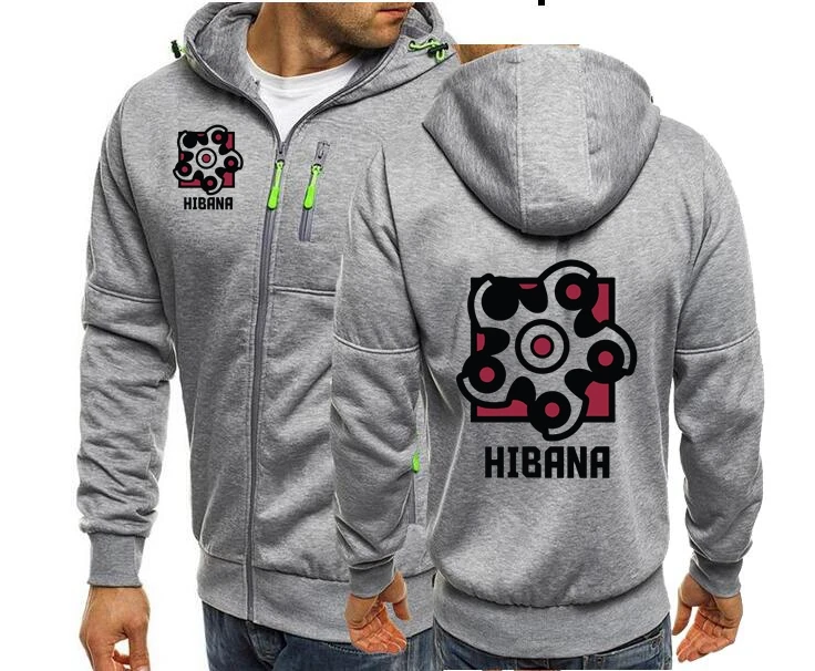 Primavera 2020 Hibana Rainbow Six Assedio Degli Uomini Della Chiusura Lampo Del Cardigan Felpe Felpe Video Gioco Mens Streetwear Giochi Con Cappuccio 