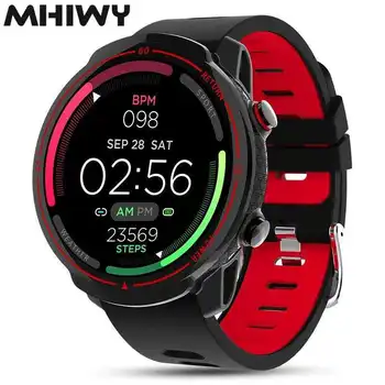 

T30 Sport Smart Watch Full Touch Round Screen Fitness Tracker Blood Pressure Monitor Bluetooth Watch