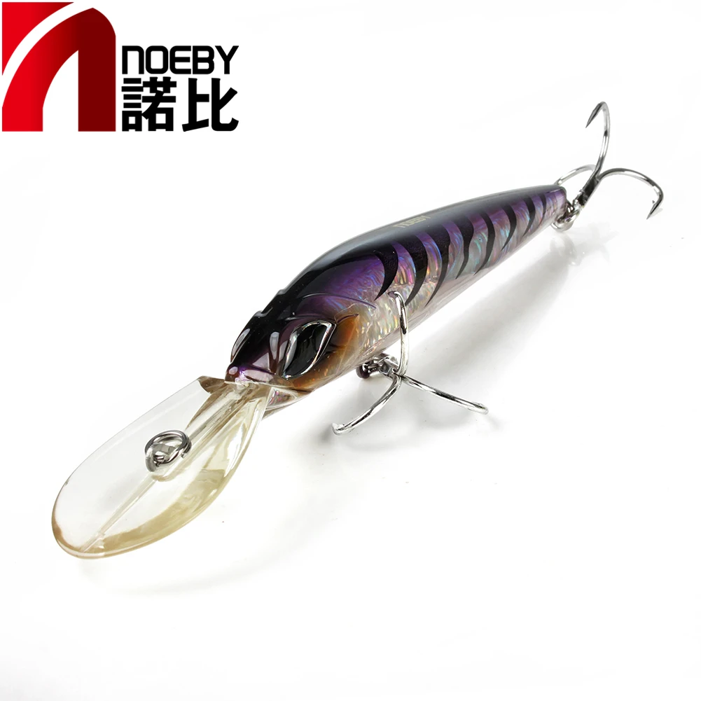 Noeby NBL9485 newest minnow fishing lure hard bait sea trolling lure 180mm/90g sinking for tuna bluefish
