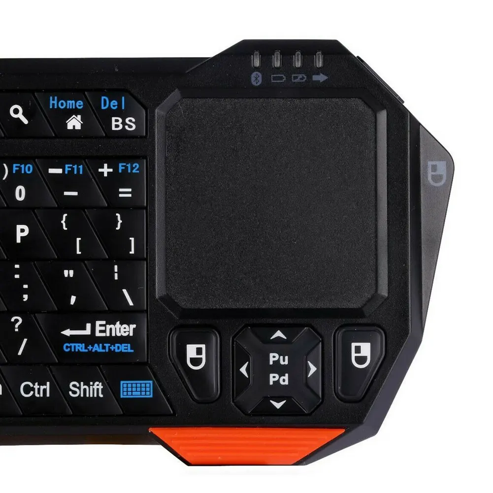 Мини Беспроводная Bluetooth 3,0 клавиатура с мышью Сенсорная панель для Windows для Android для IOS портативная подсветка IS11-BT05