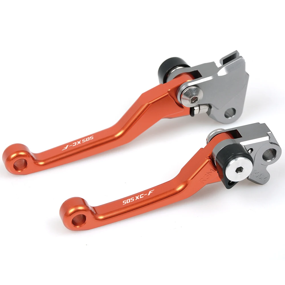Мотоцикл сцепления Рычаг cnc Алюминий тормоза сцепления Сводные Рычаги Для KTM 505XC-F 505XCF 505XF 505 XC-F EXC XCF XC F 2008-2009 Байк - Цвет: Orange