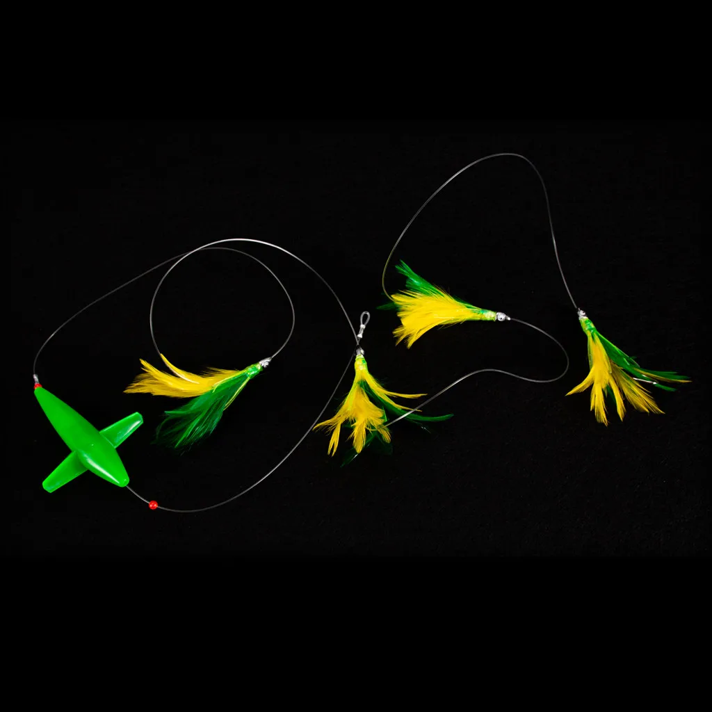 Tuna Feather Lure Tuna Lure Tuna Feather Daisy Chain Teaser Lure For Big Fishing Bait Isca Artificial Fish Accessories#YL10