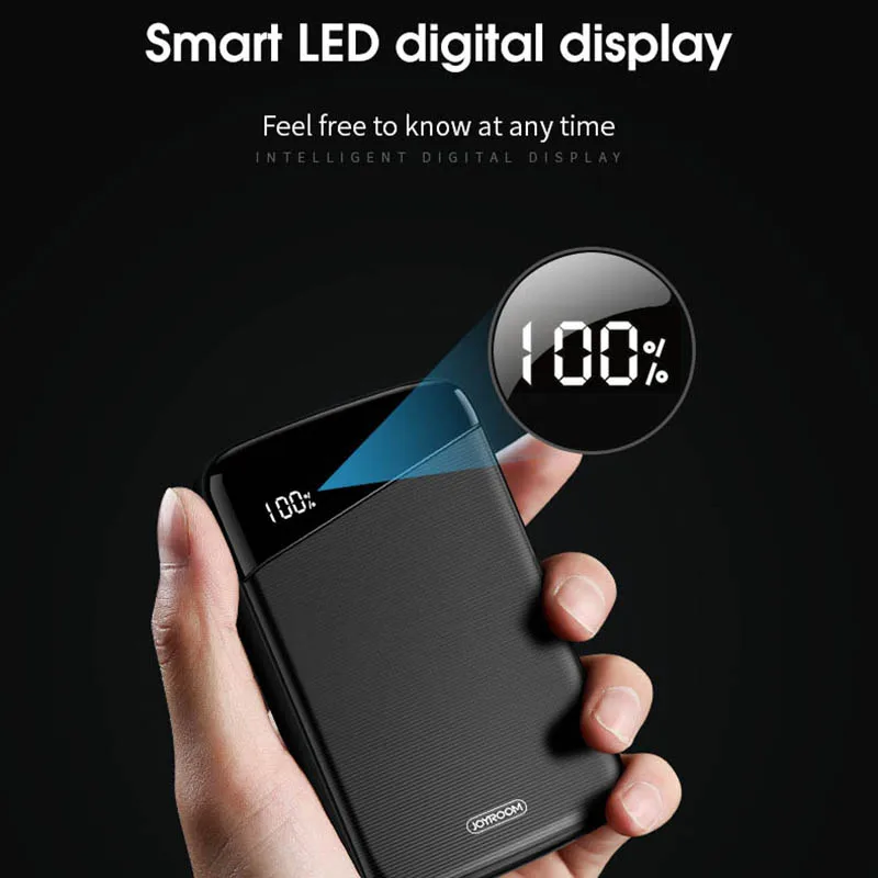 TUOSHIKE 20000 мАч Мини-внешний аккумулятор светодиодный дисплей для iPhone 7 8 XS samsung Xiaomi huawei с двумя портами USB power Bank