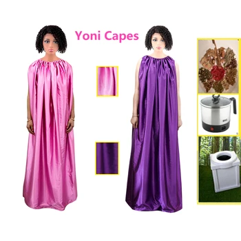 

1 Pieces Vaginal Detox Steam Clothes Fuctional Steam Tool dress Yoni Steam Gown Imitated Silk Fabric Comfortable Soft