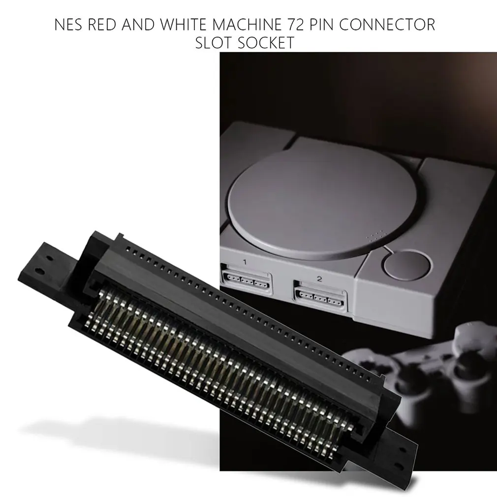 72 контактный разъем адаптера для игр NES запасная часть Nintendo Socket ONLENY|Запасные