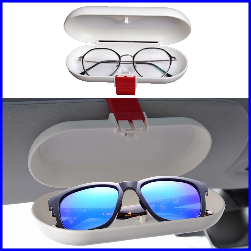 

Car glasses case modification accessories decoration one-handed pick and place, one touch and open for Tesla Model 3