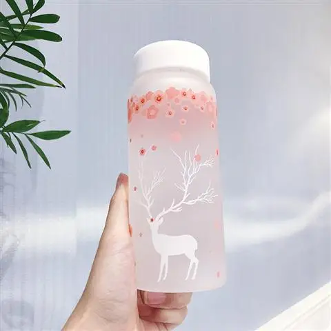 Бутылка для воды agua de vidrio esmerilado портативная бутылка для воды agua contenedor de agua contratado бутылка для воды agua-taza cetillo y c