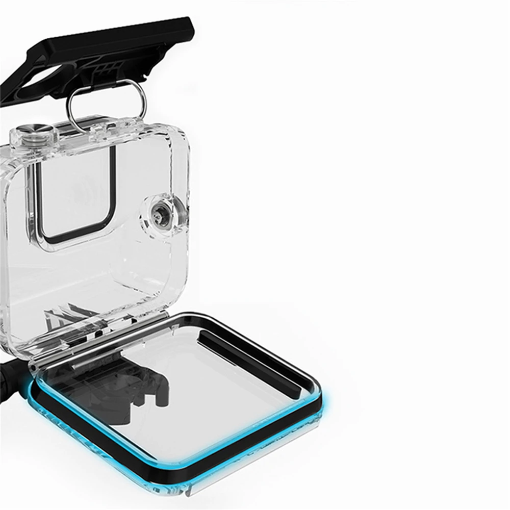 60 м водонепроницаемый защитный чехол для GoPro Hero 8 черный аксессуары для камеры подводный Дайвинг Корпус чехол для GoPro 8