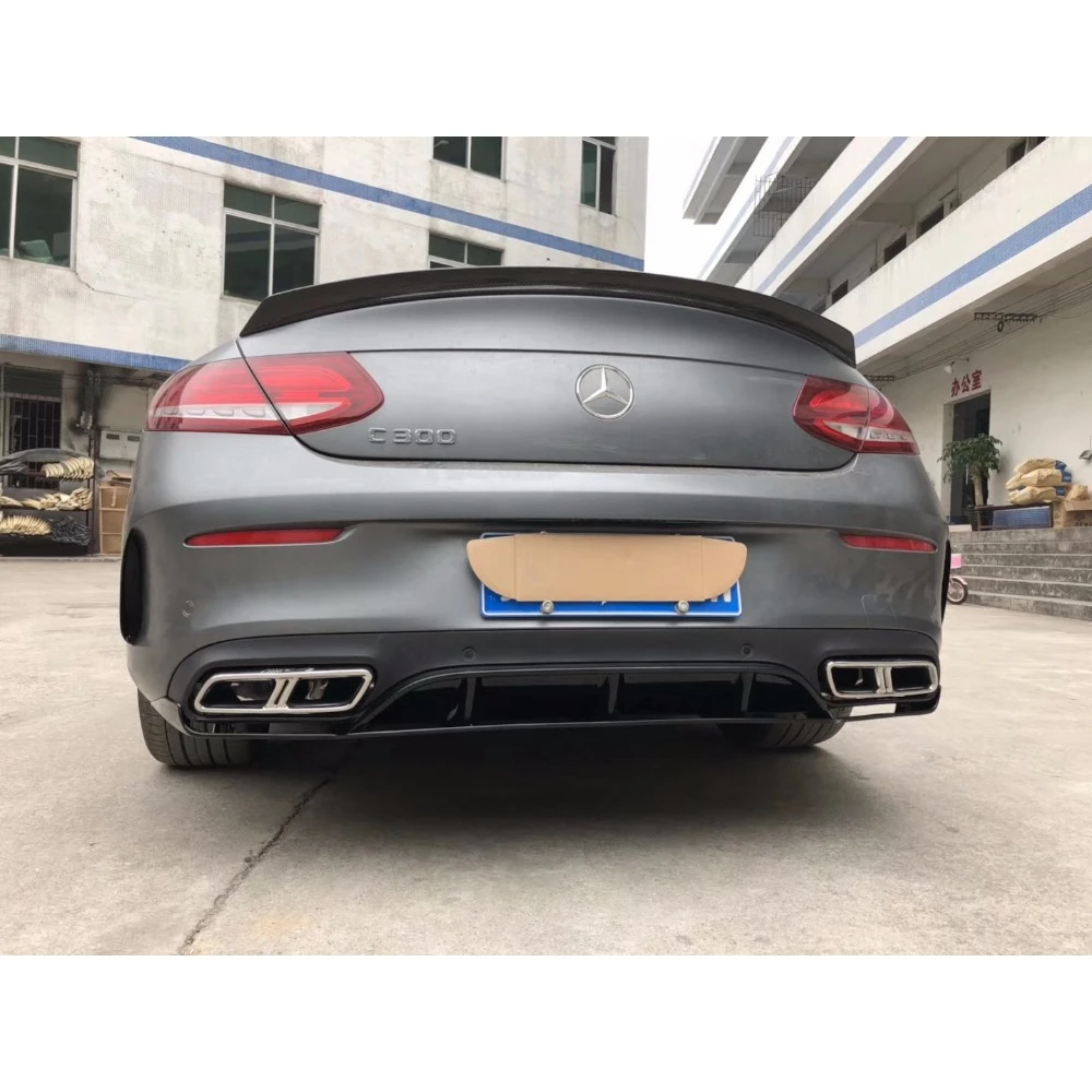 Для Mercedes Benz C Class W205 спойлер из углеродного волокна заднего багажника крыла C200 C250