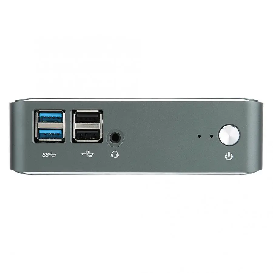 Высокопроизводительный мини-ПК Встроенный для i5 8265U cpu 4K DP 16GB ram+ 500GB SSD(100-240 V) мини настольный компьютер
