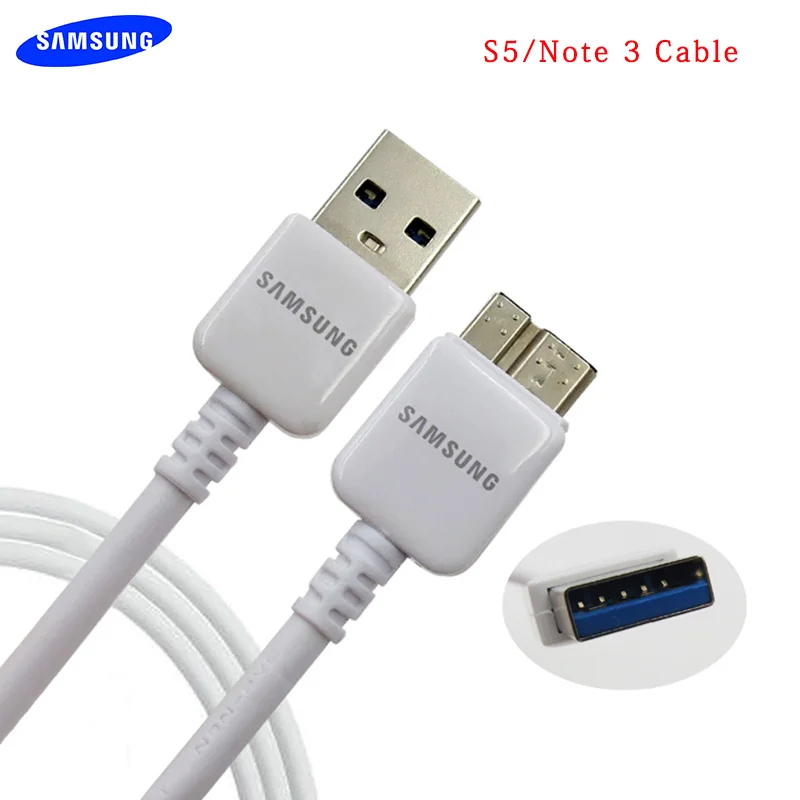 

Original Samsung Galaxy S5 Note 3 Cable Micro USB 3.0 Cable Fast Charging Note3 S 5 i9600 G900 N9002 N9008 for Toshiba Hard Disk