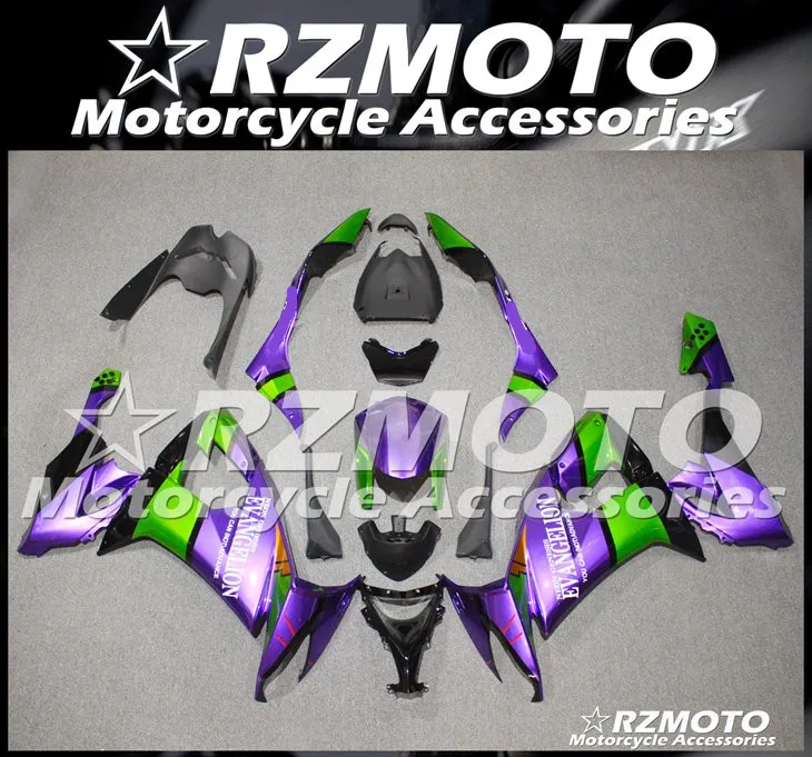 ABS мотоцикл обтекатель комплект для KAWASAKI ZX-10R 2008-2010 год кузов литьевая форма Магазин № 2246