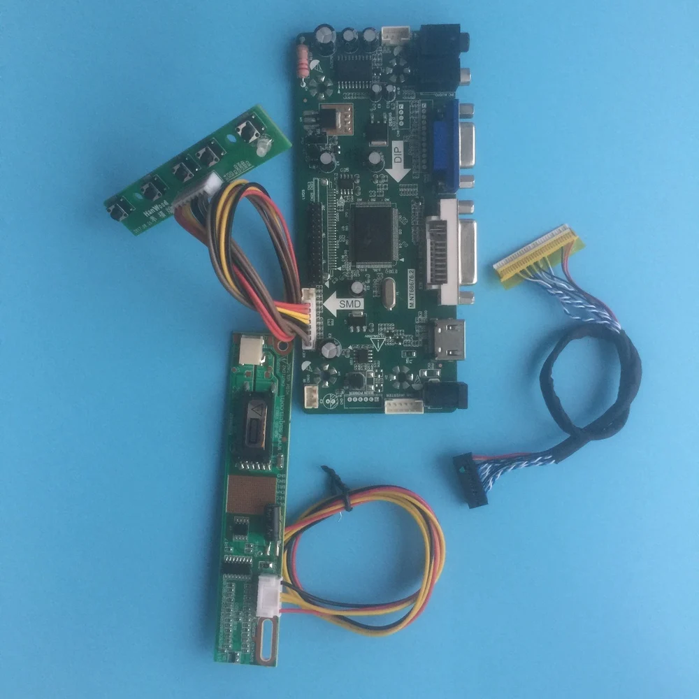 Комплект для LP141WX3-TLA1 1280X800 плата контроллера панель дисплея 30pin 1 лампа LVDS драйвер экрана VGA сигнал 14," DVI HDMI