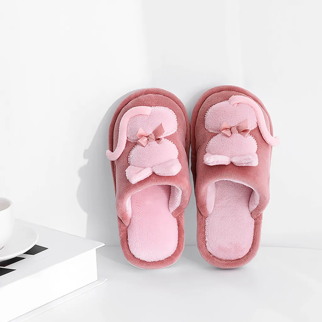 Детские тапочки для малышей теплые Нескользящие домашние тапочки с рисунком кота детская Крытая обувь гостиничные шлепанцы Zapatillas Bebe