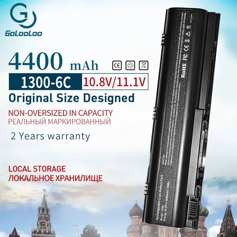 Аккумулятор 11 1 В 4400 мАч для Dell B120 B130 1300 Latitude 120L 312-0366 312-0416 451-10289 KD186 TD611 TT720 UD532 WD414 XD187 |
