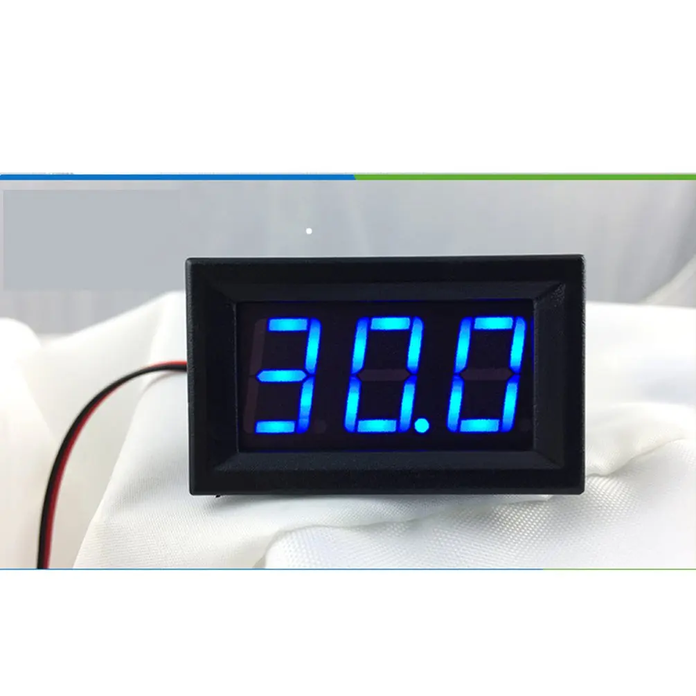 0,56 дюйма 2 провода Мини светодиодный дисплей Цифровой вольтметр DC2.5V-40V Панель вольтметр измеритель напряжения тестер защита обратного соединения