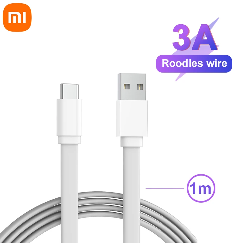 Original Xiaomi USB C Cable Type C Phone Charger 6A Fast Charging For Xiaomi Redmi Note 10 Mi 11 Cables 5A 3A PD 65W 120W 1M hdmi cable for android  Cables