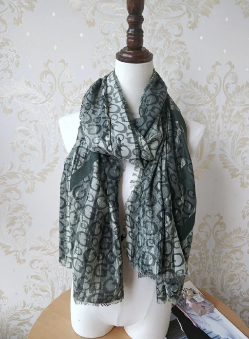 new German Brand Womens High Quality Scarf womens scarves, Autumn fashion scarves Shawl - Цвет: Бежевый