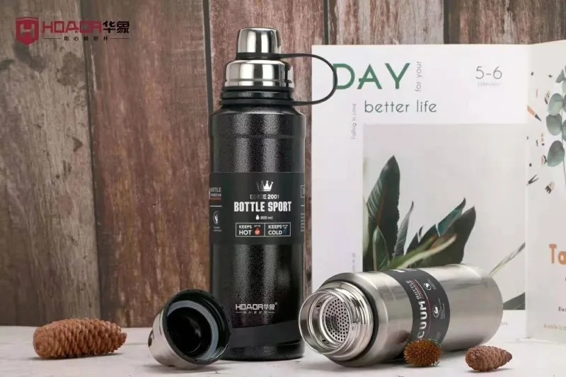 Travel/ Sports Stainless Steel Vaccum Bottle Large