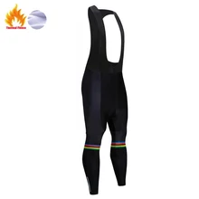 Радужные цветные зимние штаны для велоспорта 12D гелевые велосипедные колготки MTB pantalon ciclismo велосипедные штаны tenue cycliste homme