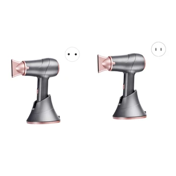 

HOT-Rechargeable Hair Dryer Wireless Hot/Cold Air Blow Dryer Portable Strong Power Barber Salon Styling Tools