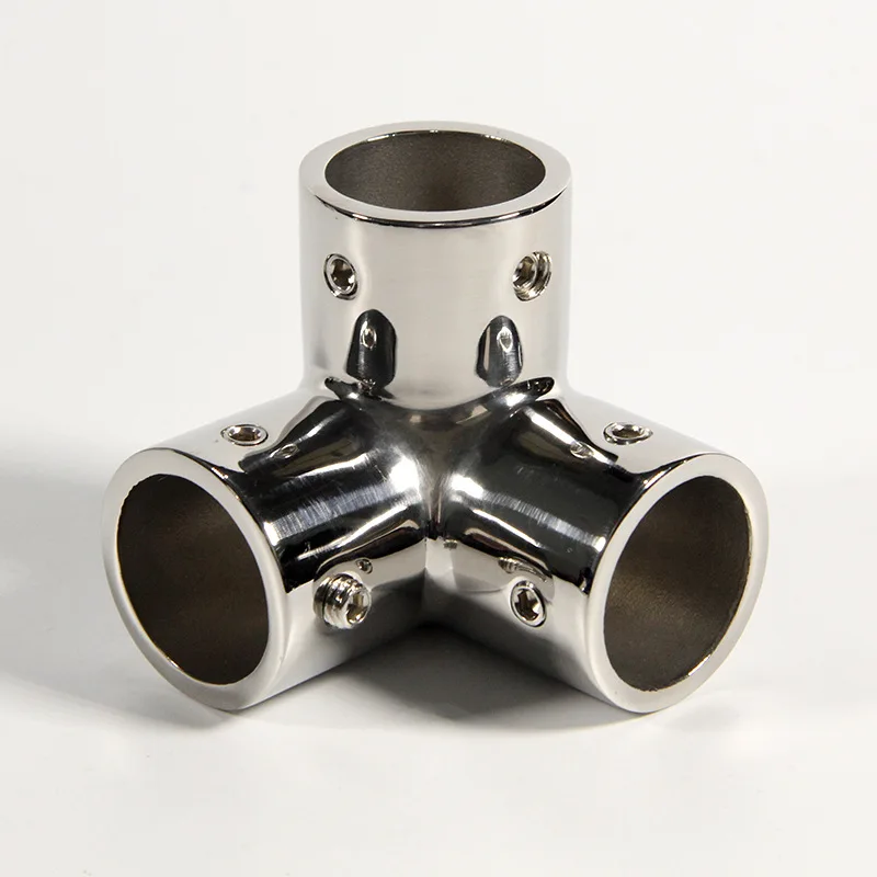 

Corner T-connector 25 Mm Stainless Steel Plumbing Accessories Mirror Polishing Equal Diameter Tee Joint Manufacturers Supply