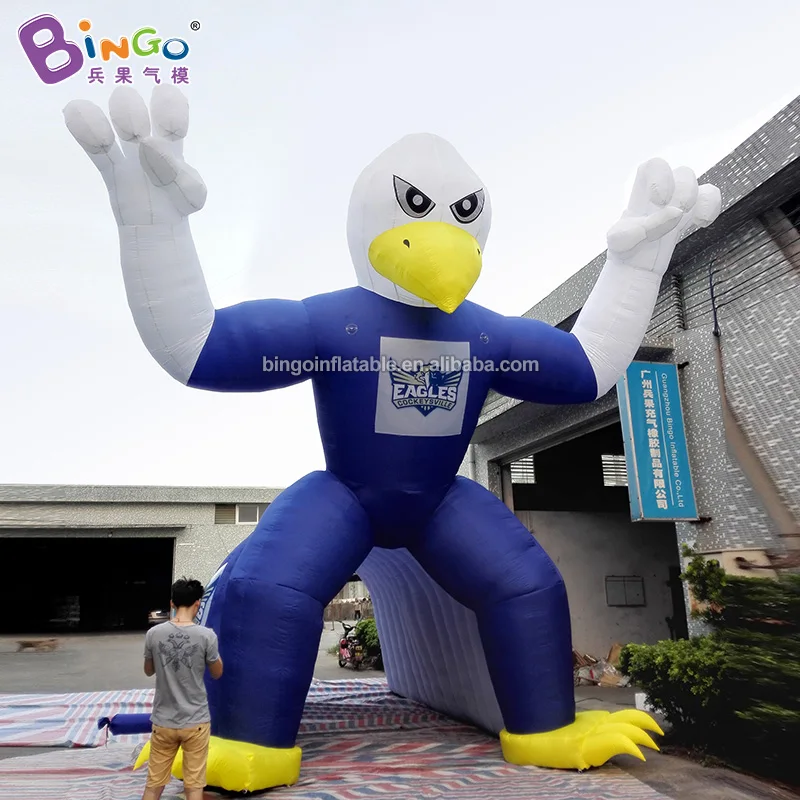 Custom Made 7.5x3.5x6.5 Meters Inflatable Eagle Football Tunnel For Event Decoration - BG-A0814 3
