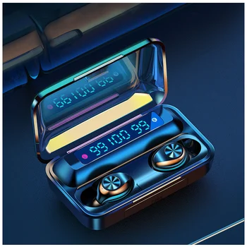 

Wireless headphones Bluetooth 5.0 Earphones 2200mAh Charging Box 9D Stereo Waterproof Sport Common Headset For Mobile Phone ipod