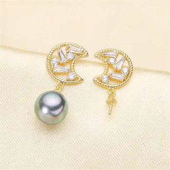 

Stud Earring Accessories Carven 925 Sterling Silver Ear Wires Earrings Hook for DIY Jewelry Earrings Making Supplies Accessor