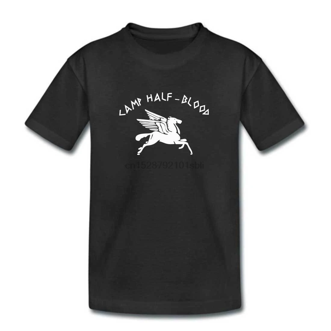 Camp Half Blood Tshirt - Childrens Kids Girls Boys Percy Jackson Halfblood Greek Cool Casual pride t shirt men Unisex New |