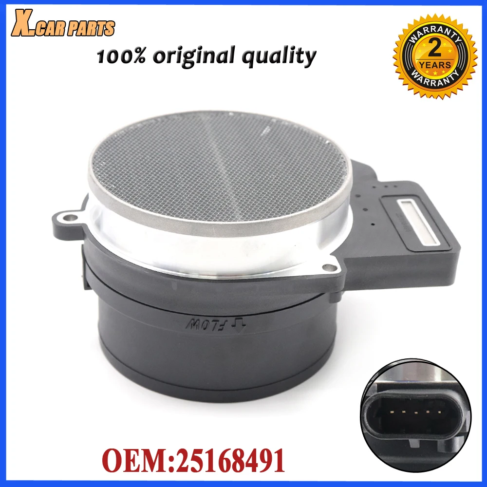 Maf Mass Air Flow Meter Sensor 25168491 25318411 15904068 For Gmc C3500