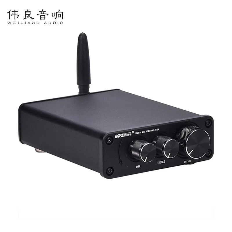 Мини-усилитель мощности Breeze &amp Weiliang TPA3116 Class D настольный Hi-Fi Цифровой Bluetooth 5 0
