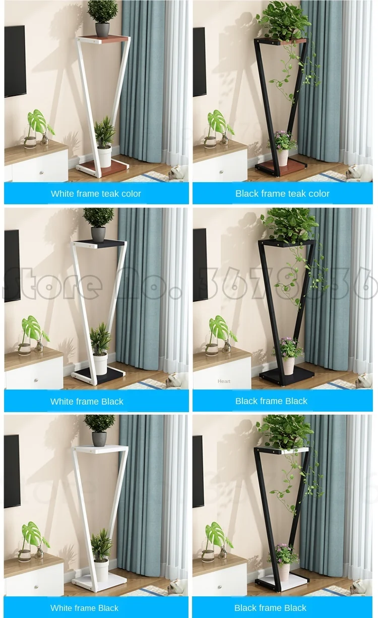 1pcs Cheap Flower Stand Plant Shelves Multilayer Plant Stand Flower