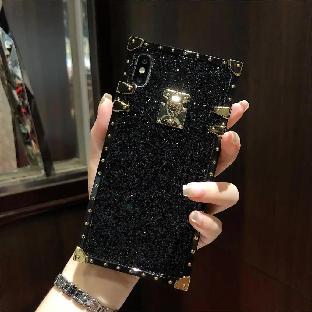 Для iphone 11 чехол для телефона, роскошный бренд, цветная Алмазная сумка для телефона, американские бренды для 7 6 6s 8 Plus X XR XS Max Pro Max 5 5S SE