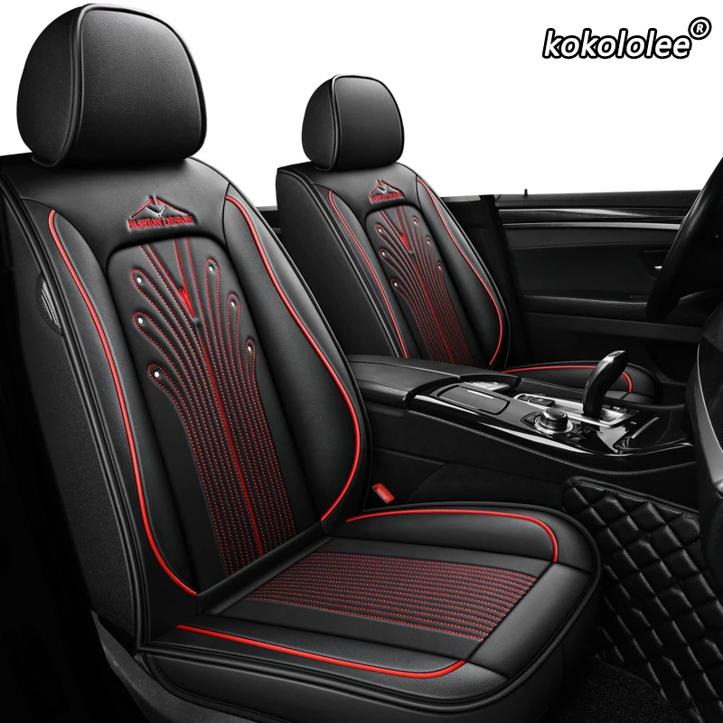 Kokololee кожаный чехол автокресла для Toyota Hilux Yaris Vios 2106 2107 2109 2110 2114 changan cs35 cs75 eado raeton 2018