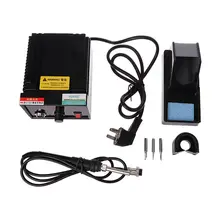 110V 220V 967 электрическая паяльная станция, паяльник с ЖК-дисплеем, Распайка SMD