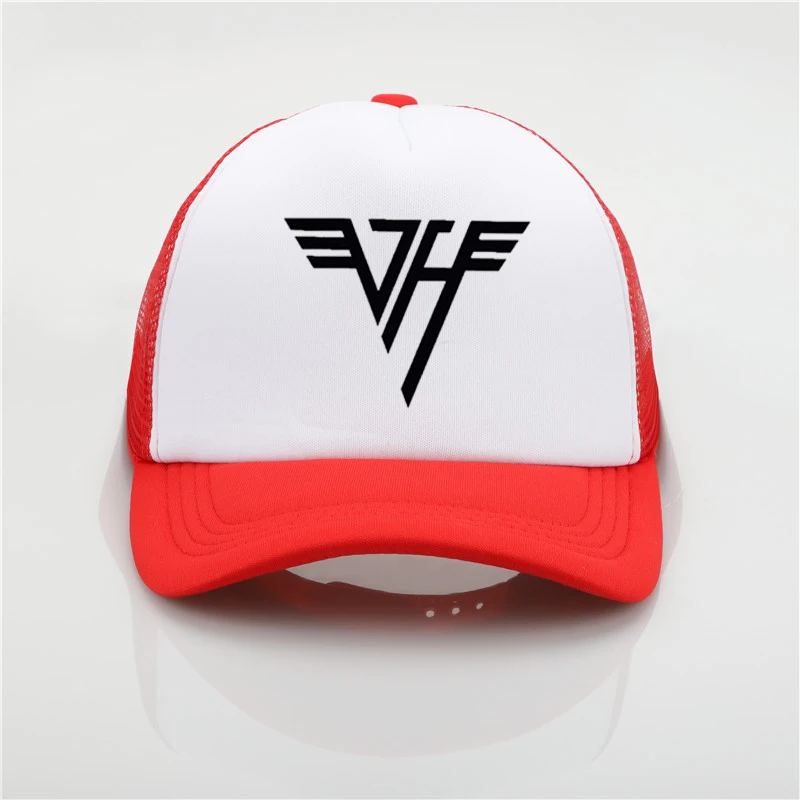 Бейсбольная кепка Van Halen для студентов, пары, Кепка с логотипом Van Halen, сетчатая Кепка в стиле хип-хоп, новая модная шляпа для мужчин и женщин, шляпа от солнца