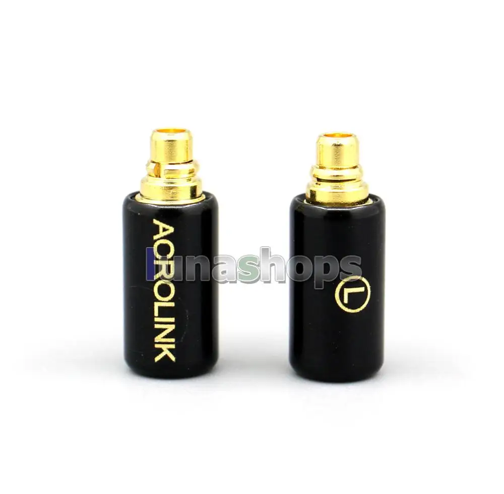 black LN005062 Acrolink Наушники DIY пользовательский контактный адаптер для Shure se215 se315 se425 se535 Se846 - Цвет: black