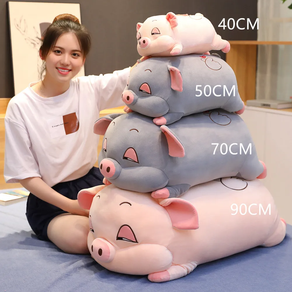 40 90 см милый хомяк Свинья мышь плюшевые игрушки мягкие кавайные животные Подушка